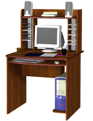 Пристенный компьютерный стол СКП2