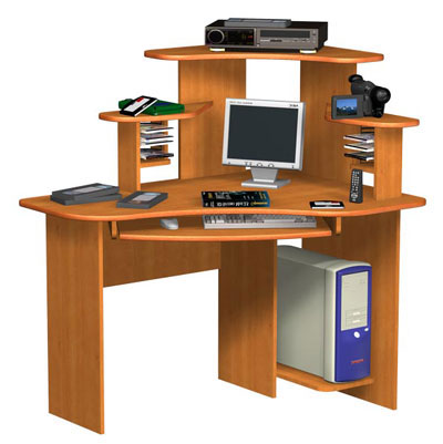 Угловой компьютерный стол УСК3 правый